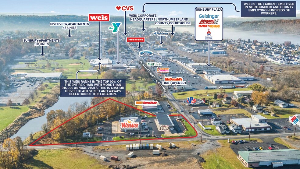 Primary Photo Of 220 Shikellamy Ave, Sunbury General Retail For Sale