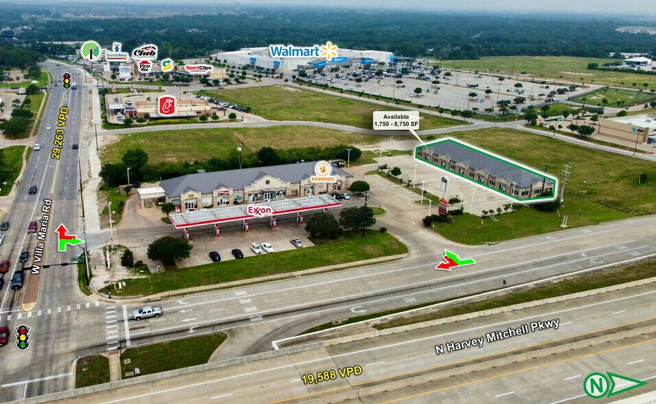 More Photos Of 521 N Harvey Mitchell Pky, Bryan Storefront Retail Office For Lease