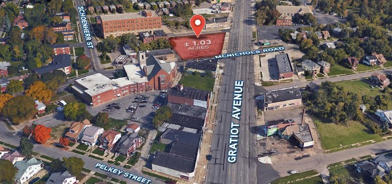 More Photos Of 13715 Gratiot Ave, Detroit Land For Sale