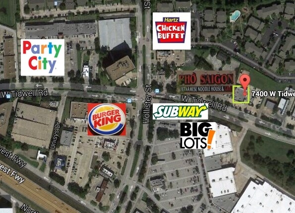 More Photos Of 7400 W Tidwell Rd, Houston Storefront Retail Office For Lease