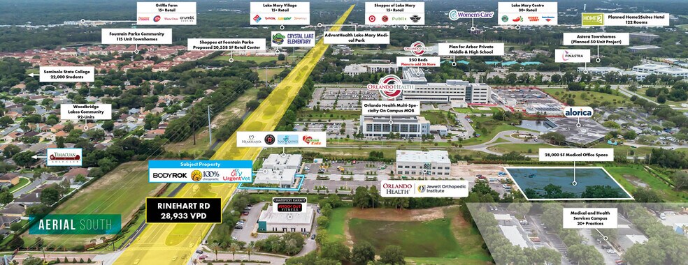 More Photos Of 446 Rinehart Rd, Lake Mary Storefront For Sale