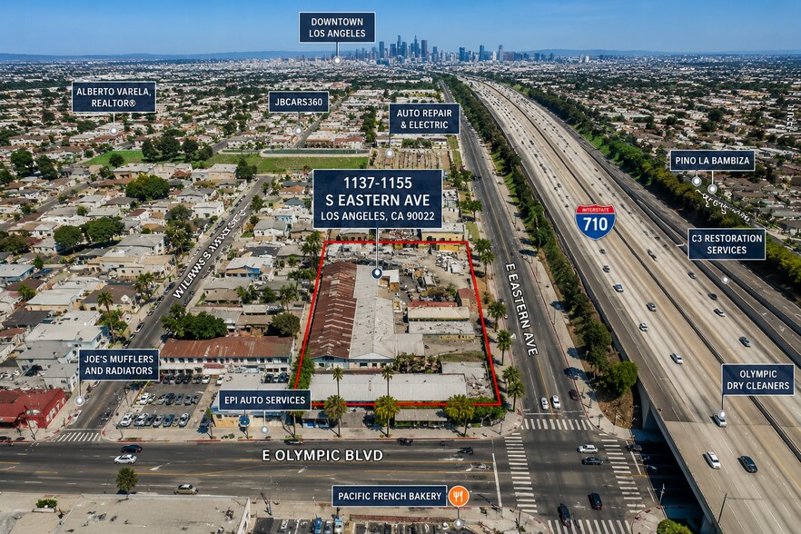 Primary Photo Of 1137-1155 S Eastern Ave, Los Angeles Manufacturing For Sale
