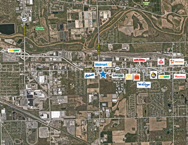 Primary Photo Of 6330 Lincoln Hwy E, Fort Wayne Land For Sale