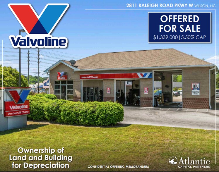 Primary Photo Of 2811 W Raleigh Road Pky, Wilson Auto Repair For Sale