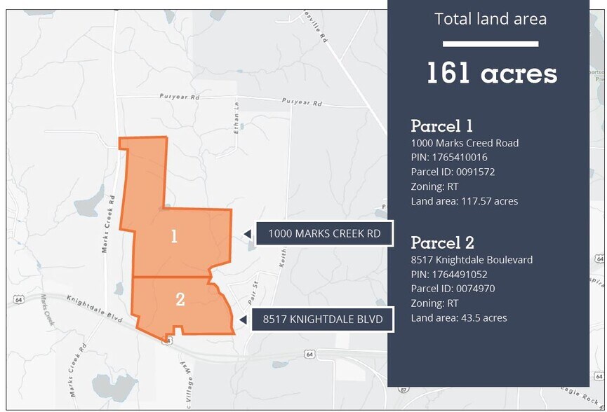 More Photos Of 1000 Marks Creek, Knightdale Land For Sale