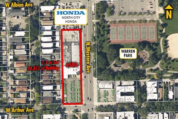 More Photos Of 6500 N Western Ave, Chicago General Retail For Sale