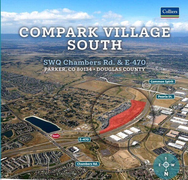 Primary Photo Of SWQ Chambers & E-470, Parker Land For Lease