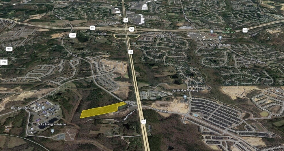 More Photos Of 8308 Jenks Road Rd, Apex Land For Sale