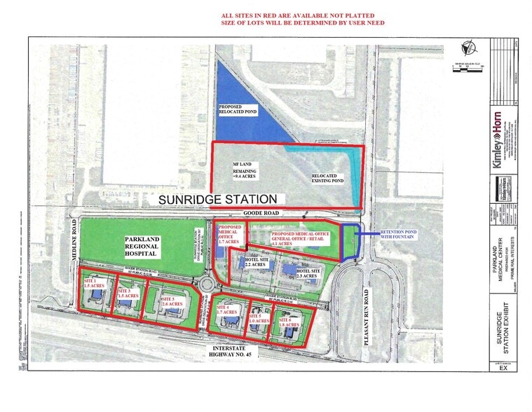 Primary Photo Of NEC I-45 & Pleasant Run Rd, Wilmer Land For Sale