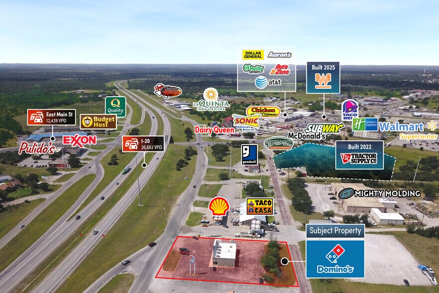 More Photos Of 9972 Interstate 20 E, Eastland Restaurant For Sale