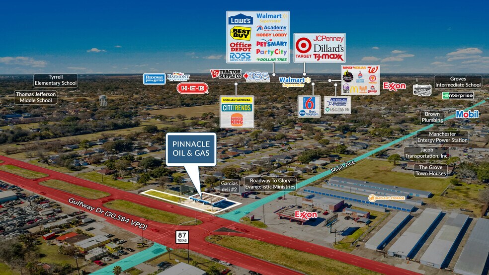 More Photos Of 6099 Gulfway Dr, Groves Service Station For Sale