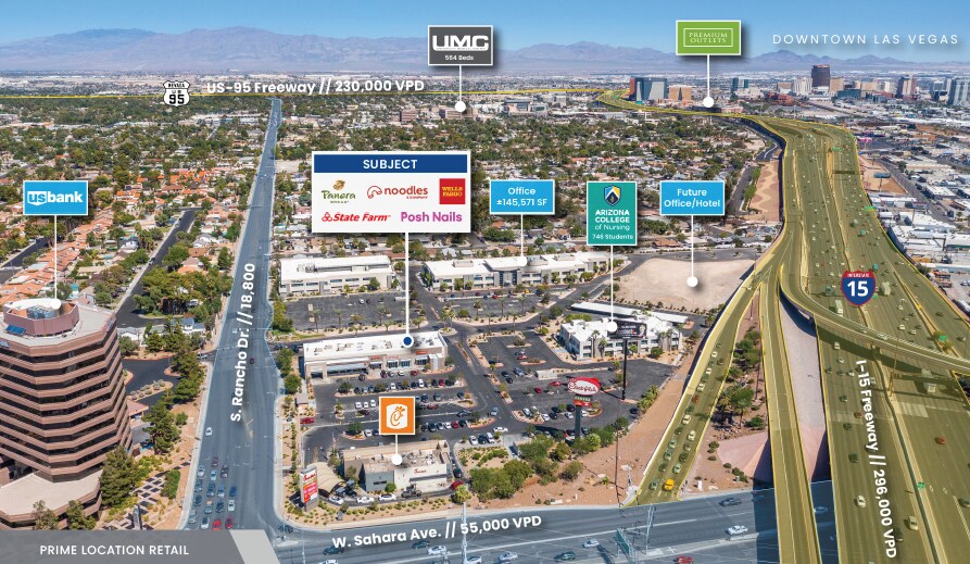 More Photos Of 2400 S Rancho Dr, Las Vegas Freestanding For Lease