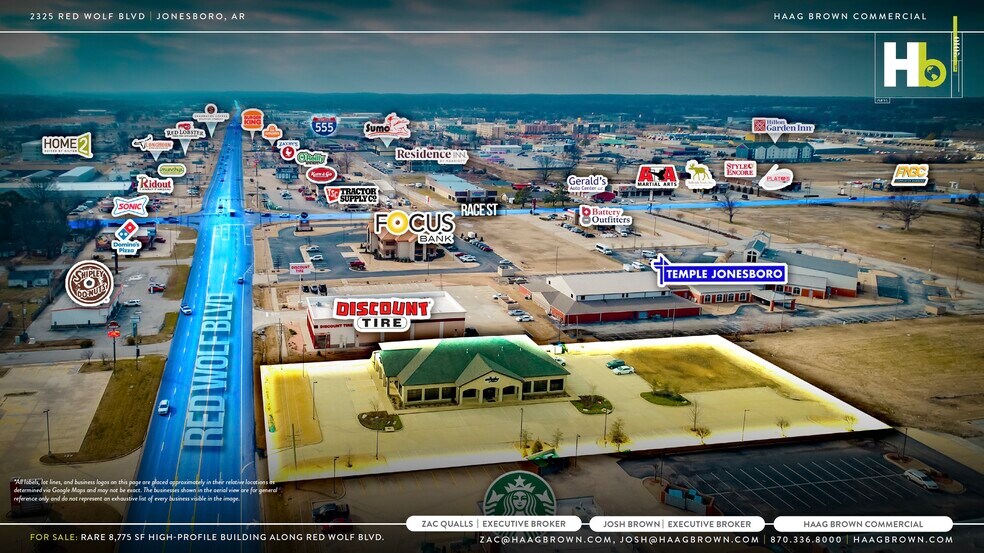 More Photos Of 2325 Red Wolf Blvd, Jonesboro Storefront Retail Office For Sale