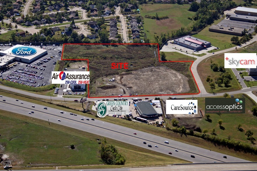 Primary Photo Of 1321 SW Expressway Dr, Broken Arrow Land For Sale