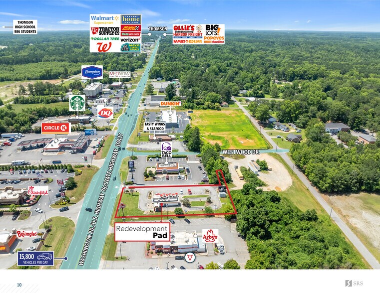 More Photos Of 1807 Washington Rd, Thomson Fast Food For Sale