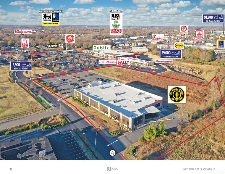 More Photos Of 2182 Cherry Rd, Rock Hill Freestanding For Sale