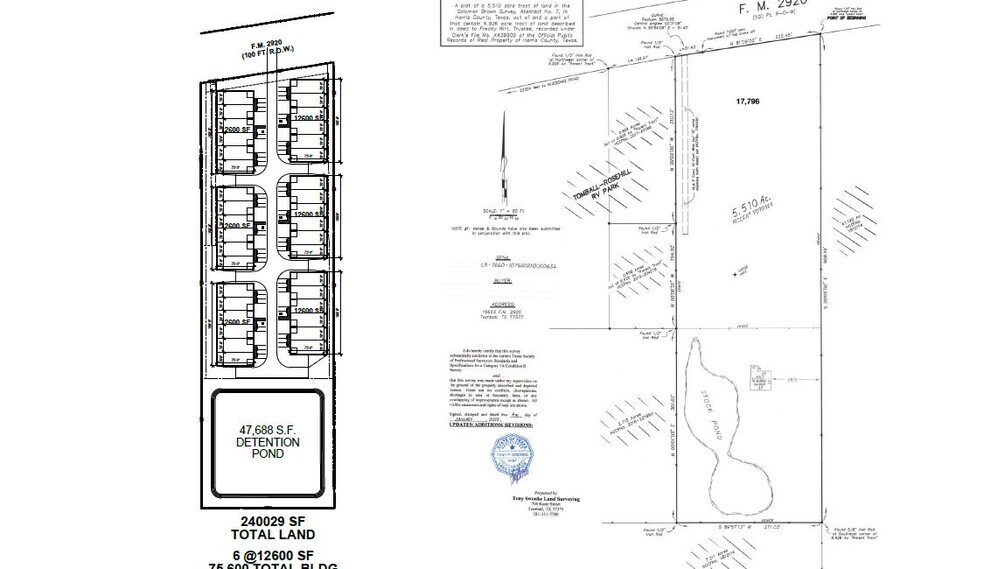 More Photos Of 19603 FM 2920 Rd, Tomball Land For Lease