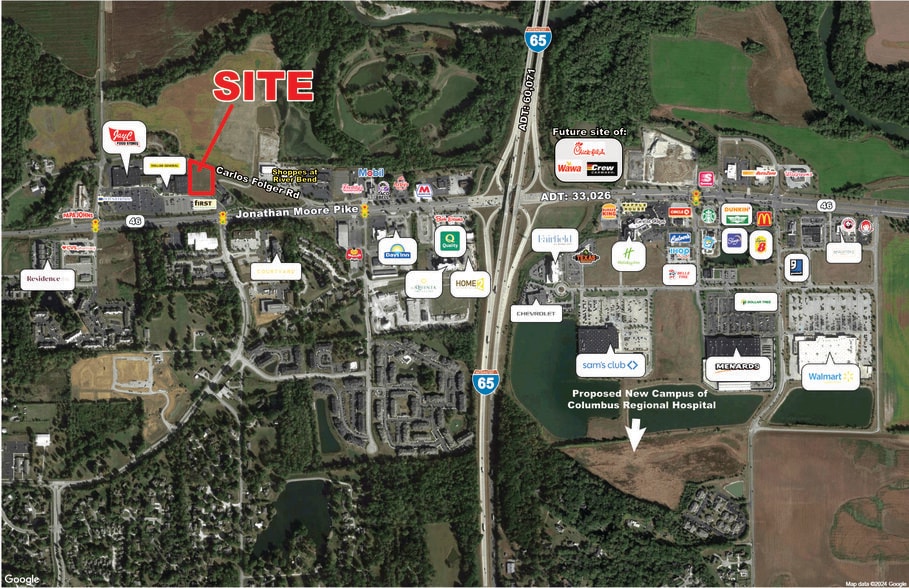 Primary Photo Of 4280 W Jonathan Moore Pike, Columbus Land For Lease