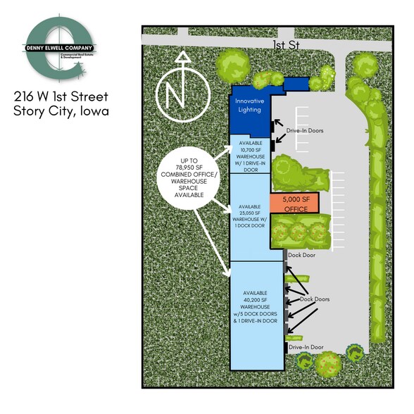 More Photos Of 216 W 1st St, Story City Manufacturing For Lease