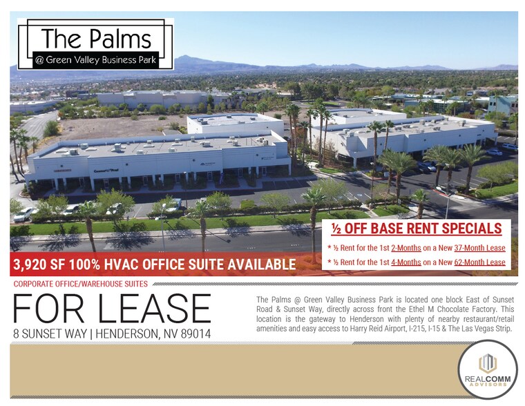 Primary Photo Of 8 Sunset Way, Henderson Manufacturing For Lease