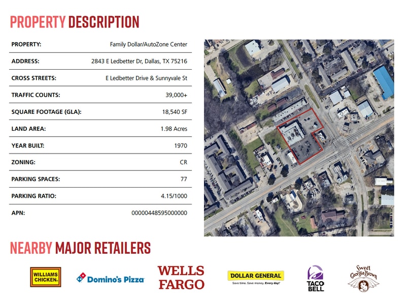 More Photos Of 2843-2849 E Ledbetter Dr, Dallas Unknown For Lease