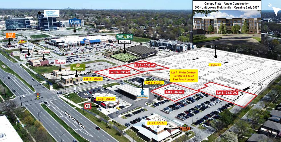 Primary Photo Of 9701 Metcalf Ave, Overland Park Land For Sale