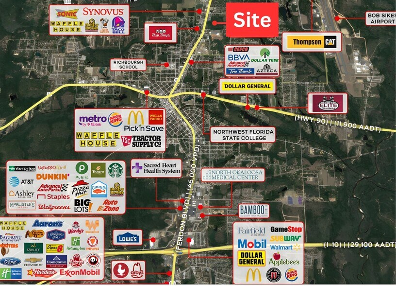 More Photos Of Industrial Drive & 3rd Avenue, Crestview Land For Sale