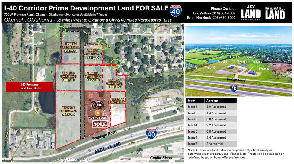 More Photos Of 700 W Frontage Rd, Okemah Land For Sale