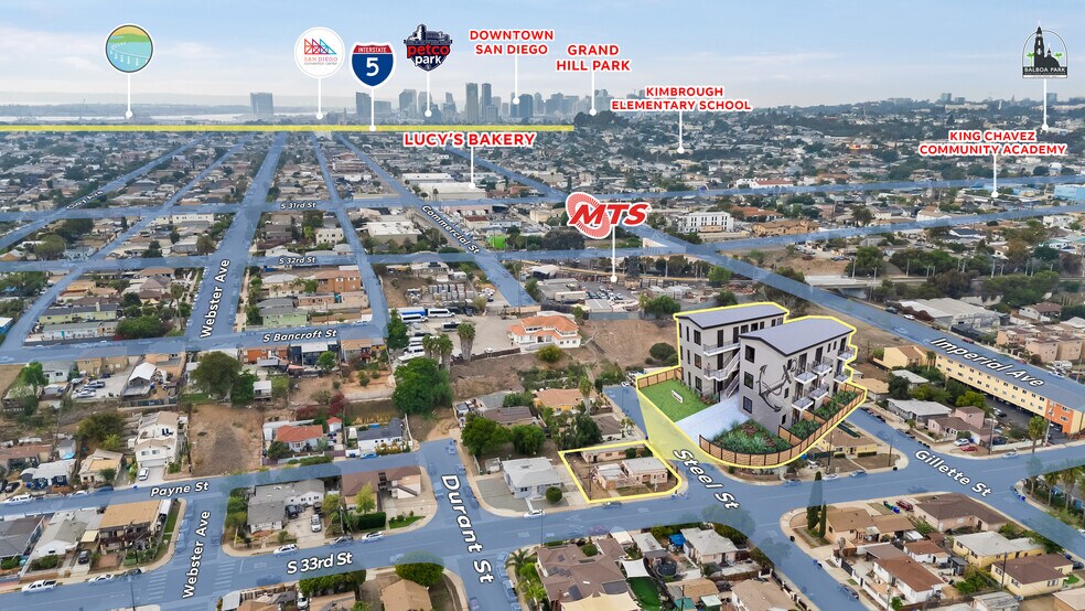 More Photos Of 3281 Steel St, San Diego Land For Sale