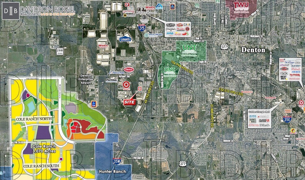 More Photos Of 1526 I-35 W, Denton Land For Lease