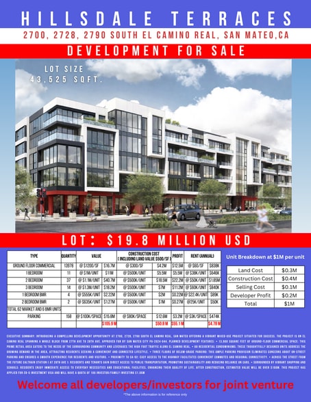 More Photos Of 2700 S El Camino Real, San Mateo Apartments For Sale
