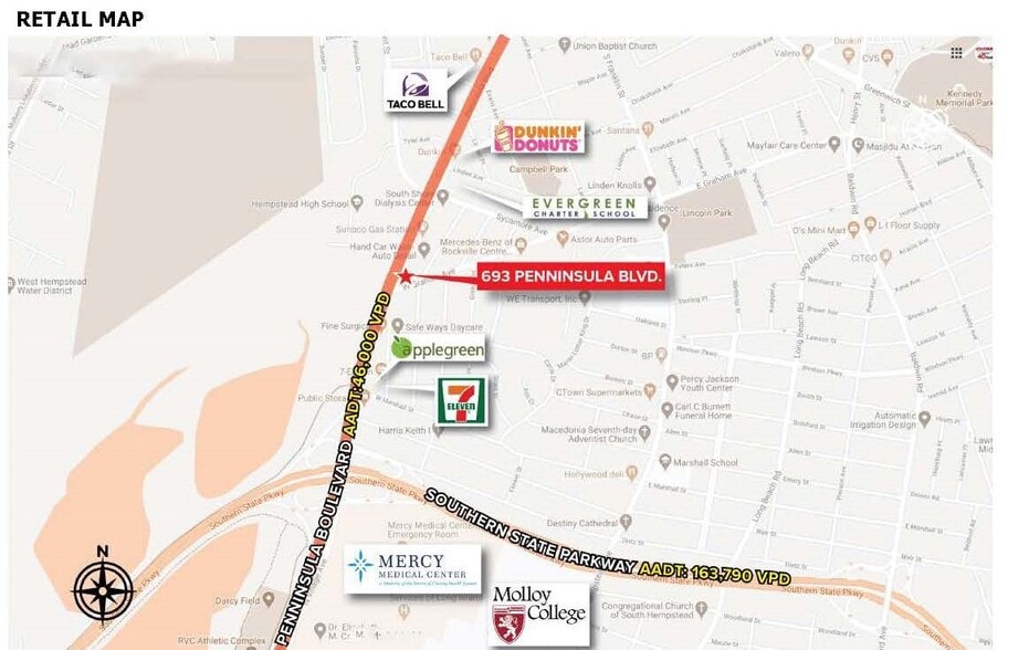 More Photos Of 693 Peninsula Blvd, Hempstead Auto Repair For Sale