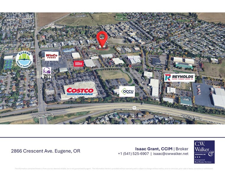 More Photos Of 2866 Crescent Ave, Eugene Storefront Retail Office For Lease