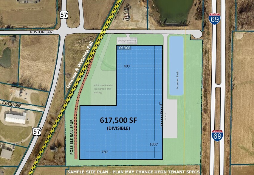 More Photos Of 5801 Ruston Ln, Evansville Warehouse For Lease