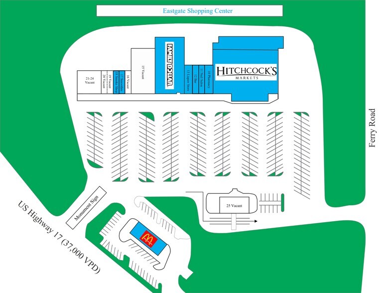 More Photos Of Us 17 @ U.S. 17 & SR. 100, East Palatka Unknown For Lease