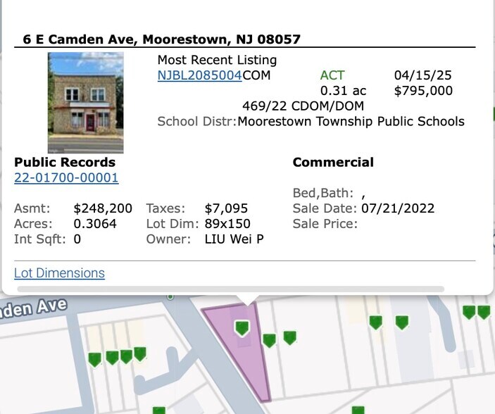 More Photos Of , Moorestown Unknown For Sale