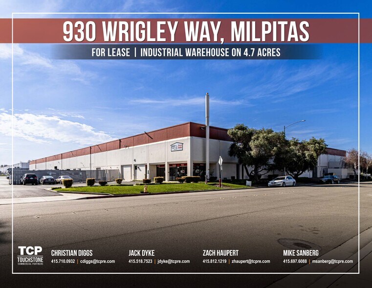 Primary Photo Of 930 Wrigley Way, Milpitas Warehouse For Lease