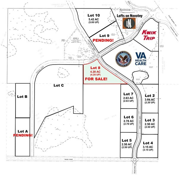 More Photos Of Novotny Rd & Lake Forest Rd rd, Baxter Land For Sale