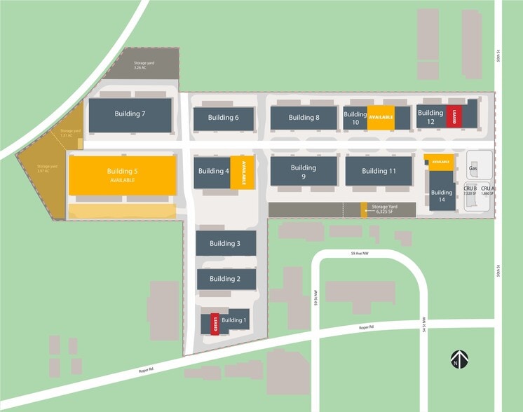 More Photos Of 6340-6356 Roper Rd NW, Edmonton Unknown For Lease