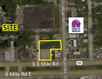 More Photos Of 4001-4061 E 8 Mile Rd, Warren Land For Sale