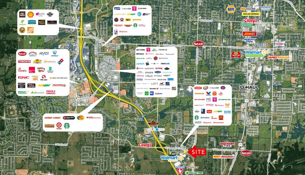 1904 W Pleasant Grove Rd, Rogers, AR 72758 Retail For Lease