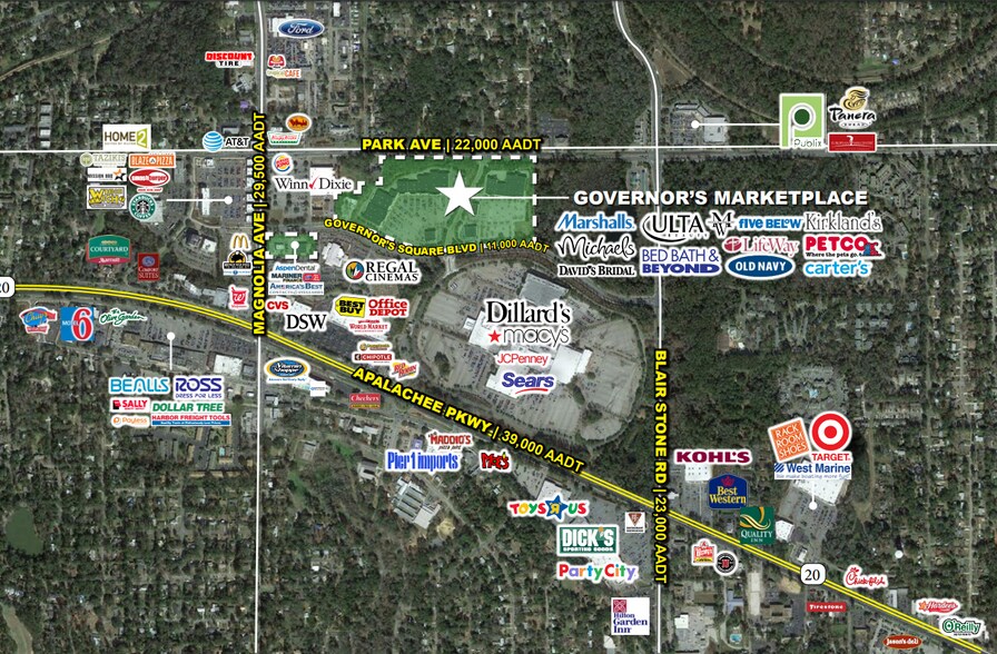 More Photos Of 1514-1574 Governor's Square Blvd, Tallahassee General Retail For Lease