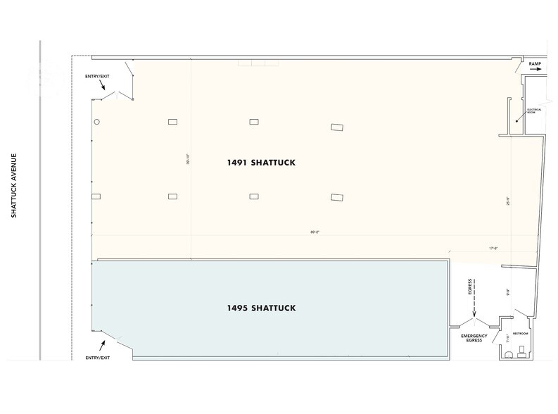 More Photos Of 1495 Shattuck Ave, Berkeley Storefront For Lease