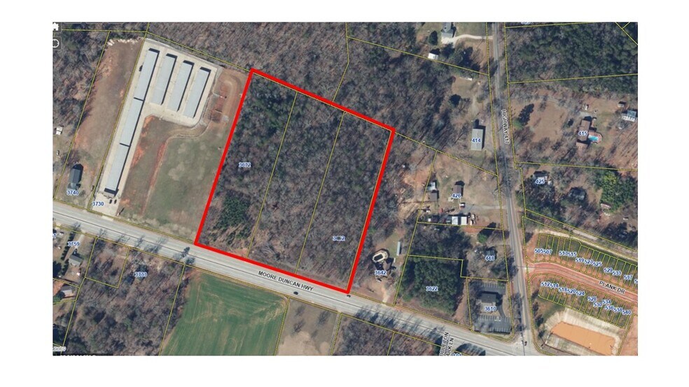 Primary Photo Of 3662 Moore Duncan Hwy, Moore Land For Sale