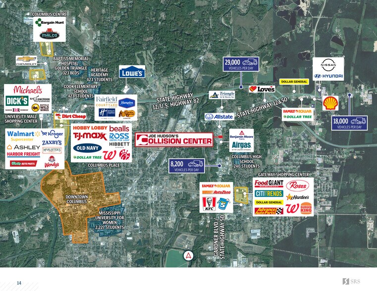 More Photos Of 1512 Gardner Blvd, Columbus Freestanding For Sale