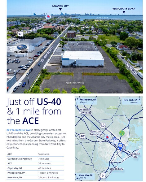 More Photos Of 201 W Decatur Ave, Pleasantville Flex For Lease