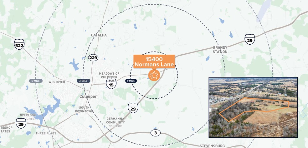 More Photos Of 15400 Normans Ln, Culpeper Land For Sale