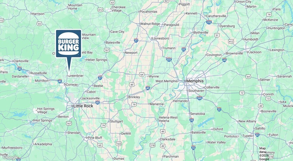 More Photos Of 1 N Broadview St, Greenbrier Fast Food For Sale