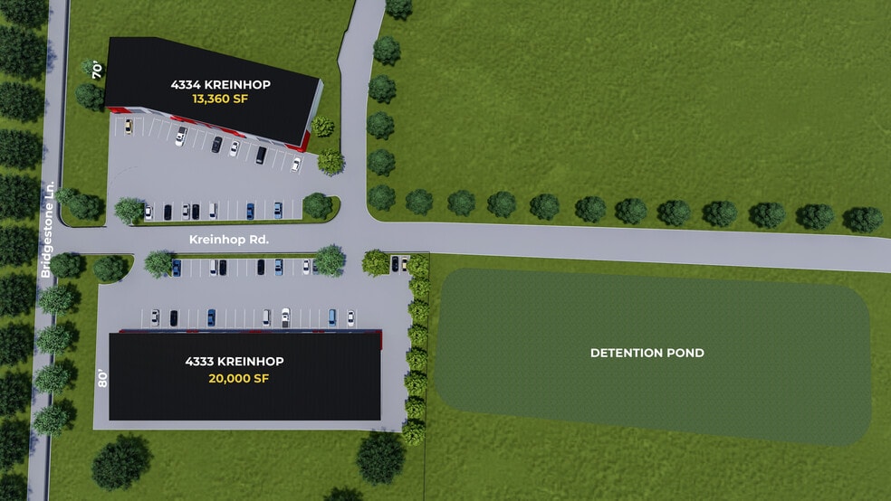 More Photos Of 4333-4334 Kreinhop Rd, Spring Unknown For Lease