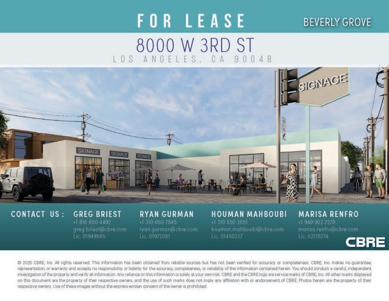 More Photos Of 8000 W 3rd St, Los Angeles Freestanding For Lease